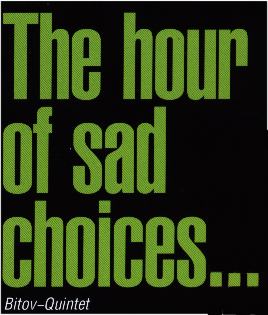 the hour of sad choices
